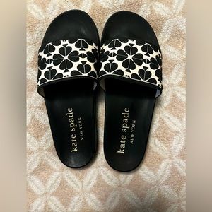 Size 9 Kate spade pool slides